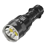 Nitecore Taschenlampe TM9K PRO, extrem hell, 9900 Lumen, leistungsstarke EDC-Taschenlampe, 5000mAh...