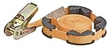 kwb Spanngurt mit Ratsche und Schonbacken, 5 m x 25 mm, Polypropylen (PP), strapazierfähig, TÜV/GS...
