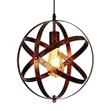 Comely Modern Industrielle Pendelleuchte, 1 Flammige Hängeleuchte Esstisch, E27 Kronleuchter...