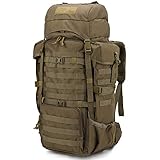 Mardingtop 70L Militär Rucksack Trekkingrucksack mit Regenschutz Wanderrucksack im Freien Große...