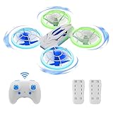 Ridge's Puddle Drohne für Kinder Geschenke - Mini Drone LED Lichter Ferngesteuerte Quadcopter...