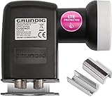 [ Test 2X SEHR GUT *] GSS Quad LNB, LTE Abschirmung, Digital 4Fach 4K LNB für 4 Teilnehmer, für...