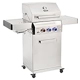 TAINO PLATINUM Gasgrill komplett Edelstahl Sear-Burner Power-Zone Keramik-Brenner BBQ Grillwagen...