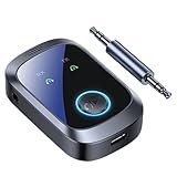 Kabelloser Adapter 2-in-1 – Transmitterempfänger, doppelte Audioverbindung, HiFi-Multiploint mit...