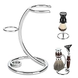 Kaimeilai Rasiererhalter Ständer für Herren, Rasiermesser Bürstenständer Rasierpinsel Ständer...