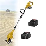 Elektrischer Grubber, 25 cm Frästiefe und 20 cm Fräsbreite, 270 U/min Hochgeschwindigkeit, mit...