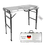 Lemodo Werkbank, Schweißtisch klappbar, Arbeitstisch höhenverstellbar, Werktisch aus Stahl,...