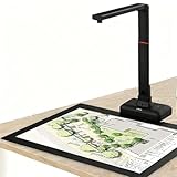 GEHPYYDS S21 A2 Overhead-Scanner, 23-MP-Großformatkamera-Scanner für Bücher und Dokumente,...