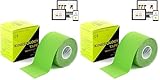 KALAHARI 1 Rolle Kinesiotapes + eBook Anleitung auf Deutsch – Kinesiologie Tape mit Starker...