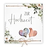 BOFUNX Hochzeitskarte Geldgeschenk Zur Hochzeit Verpackungen Hochzeits Geldgeschenk Hochzeitskarte...