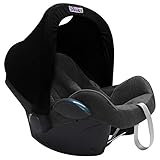 Original Dooky Hoody Sonnenschutz für Babyschalen der Altersgruppe 0+ inkl. UV-Schutz 40+ Universal...