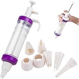 Garnierspritze, Tortenspritze Garnierspritze, Gebäckspritze, 8-teiliges Set Für Kuchen, Donuts Und...