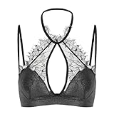 MOONBADI Dirndl Damen Klassisch Elegant Spitze Baumwolle Bügelloser Atmungsaktive Unterwäsche...