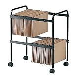 Rocada | Ordner-Halter | Aktenordner für Hängemappen | Dokumententasche | Schwarz | Dimmbar,...