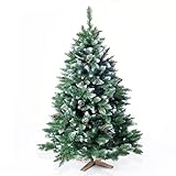 Künstlicher Weihnachtsbaum (Brandneu) – FSC-zertifizierter Holzständer – naturgetreue Zweige,...