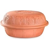 Römertopf Bräter MAXI Klassiker Gänsebräter aus Naturton, 7 Liter, für bis zu 8 Personen,...