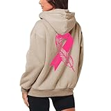 Generisch Bedruckte Sweatjacke Damen Buchstabendruck Freizeit Modische Kapuzenpullover Fleece...