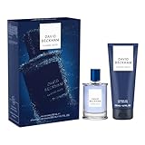 David Beckham Classic Blue Geschenkset, Eau de Toilette & Duschgel für Ihn, aromatisch-fruchtiger...