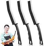 Spaltreinigungsbürste 3 Stück Hard-Bristled Crevice Cleaning Brush Reinigungsbürste für Lücken...