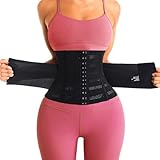 MIUUIPI Waist Trainer, Bauchweggürtel, Fitness Gürtel Verstellbarer, Shaper, Taillenmieder für...