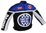 Euro Stars Kinder Bikerjacke, Motorradjacke, Racing Jacke, Textiljacke für Kinder, Biker Jacke,...