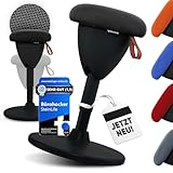 SteinLife Bürohocker Ergonomisch [TESTSIEGER] Sitzhocker Höhenverstellbar [48-68cm] Ergonomischer...