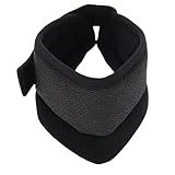 Generic Hockey-Nackenschutz, Schützender Nackenschutz mit Verstellbaren Trägern für Maximale...