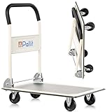 Pallit CARRY Transportwagen klappbar 150kg Rollwagen mit Anti-Rutsch-Beschichtung Lenkbarer...