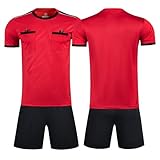 WEANGCW8238JIAN Fußball-Schiedsrichter-Trikot für Spieltraining, atmungsaktiv,...