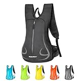 EULANT Wasserdicht Laufrucksack 15L,Klein Skirucksack,Kleiner Wanderrucksack,Fahrrad Rucksack,Leicht...
