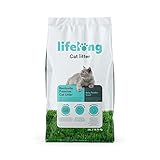 Amazon-Marke: Lifelong Bentonite klumpendes Baby Puder Duft Katzenstreu, 25L, 1er-Pack