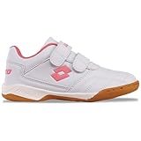 Lotto Unisex Kinder Pacer Sneaker, White Fr Pink, 36 EU