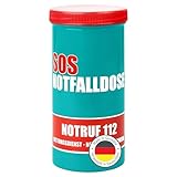 Kerpers® 2x Notfalldose | MADE IN GERMANY | Notfallbox für den Kühlschrank | SOS Patientendose...