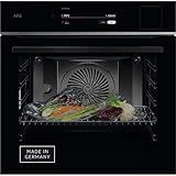 AEG Wifi Einbau-Dampfbackofen, Multidampfgarer, Serie 9 Touch-Swipe-Display XL, mit Schritt für...