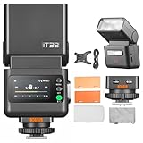 GODOX iT32 TTL Kamerablitz+X5S Kabelloser Blitztrigger 1/8000s HSS GN18 Kamera Speedlite 1,5 s...