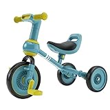 KORIMEFA 3 in 1 Laufräder Laufrad Kinderdreirad Dreirad Lauffahrrad Lauflernhilfe für Kinder ab 1...