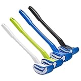 iplusmile 4 Stück Toilettenbürsten mit Griff Dichte Borsten Wandhängend für Gründliche Wc...