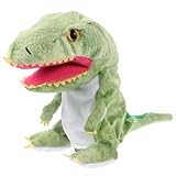 FUNNETOYU Realistisches Tyrannosaurus Handpuppe Dinosaurier für Plüsch mit Beweglichem Mund...
