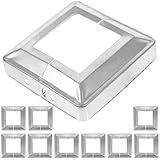 Anneome 10 Stück Zaunpfostenkappen Split design Abdeckkappen für Pfosten Schutz und Dekoration...