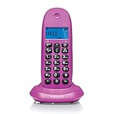 Telefono Inalambrico DECT Motorola C1001 Violeta (Rosa)