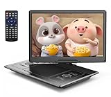 YOTON 16,9' Tragbarer DVD-Player mit 14,1' HD-Drehbildschirm, ideal fürs Auto, 6 Stunden...