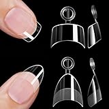 GlamRays 240Pcs Kurze halbe Abdeckung Mandel Nägel & 240Pcs Kleine Verjubelt Quadratische Nägel...