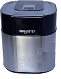 JUNG EISMEISTER Eismaschine - für 4 Personen, 1,5 L Fassung, Eiscreme selber machen,5in1 Machine -...