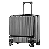 YJTTXS 18-Zoll-Handgepäck-Trolley-Gepäck für Geschäftsreisen, Bordkoffer auf Rädern mit...
