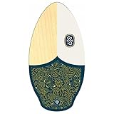 Skim One Skimboard SkimOne 41 105cm Butterflaui Weiss Blau Holz Wood