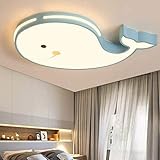 AOEH LED Deckenleuchte 60CM Raumbeleuchtung Delphinform Deckenlampe Junge Mädchen Baby Kinder Decke...