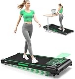 FOUSAE Walking Pad, 1-10 km/h Laufband für Zuhause mit 9% Steigung, 2.5HP Walking Machine für...