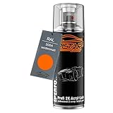 TRISTARcolor RAL 2004 Reinorange seidenmatt 2K Acryl Spraydose Sprühdose Spritzlack Sprühlack 400...