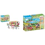 PLAYMOBIL Country 71441 Gemütliches Bauwagencafé & Country 71380 Starter Pack Bauernhof...