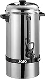 Saro Kaffeemaschine mit Rundfilter – 6,75 L / 40 Tassen – Edelstahl – Brüh- &...